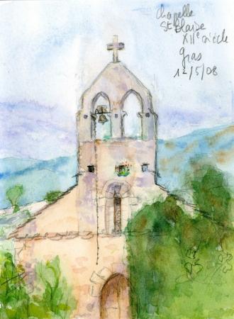 GRAS Chapelle Ste Blaise (Ardèche)